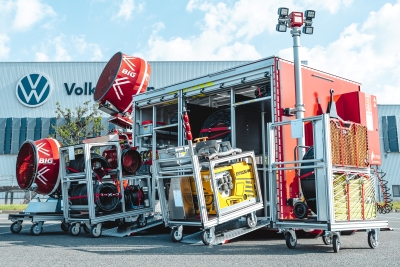 Volkswagen Sachsen WF BF Feuerwehr VW MAN Rot Wasser AB MGV